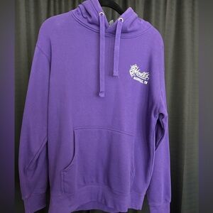 Purple Hoodie with Front Pocket